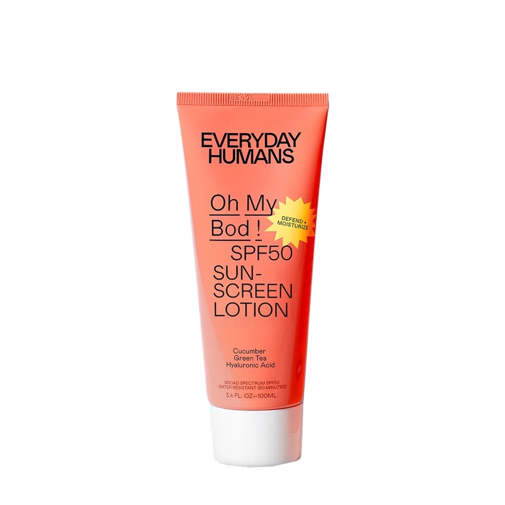 Oh My Bod! SPF50 Sunscreen Lotion - Orange